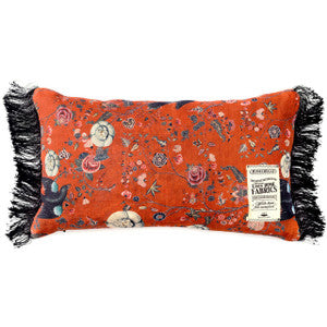 Mind the Gap Pillow Mind The Gap BLACK BIRD Linen Cushion (LC40004)