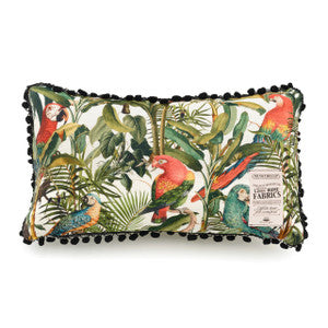 Mind the Gap Pillow Mind The Gap PARROTS OF BRASIL Linen Cushion (LC40025)