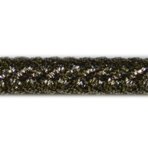 0283 - Titanium by Europatex Designer Fabric Metallic Collection 100% Polyester China See Sample Horizontal: N/A and Vertical: N/A 0.25 inches  - Swanky Fabrics -