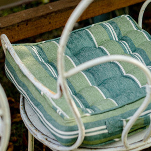 Mind the Gap Pillow Mind The Gap SZEPVIZ STRIPE Linen Chair Cushion (AC00021)