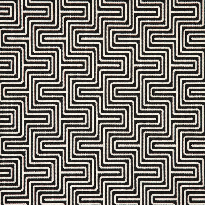 Figure Onyx 145868-0007 by Sunbrella Designer Fabric 100% Sunbrella® Acrylic 27500 Horizontal: 3.5 in. and Vertical: 9.67 in. 54 in. - Swanky Fabrics -