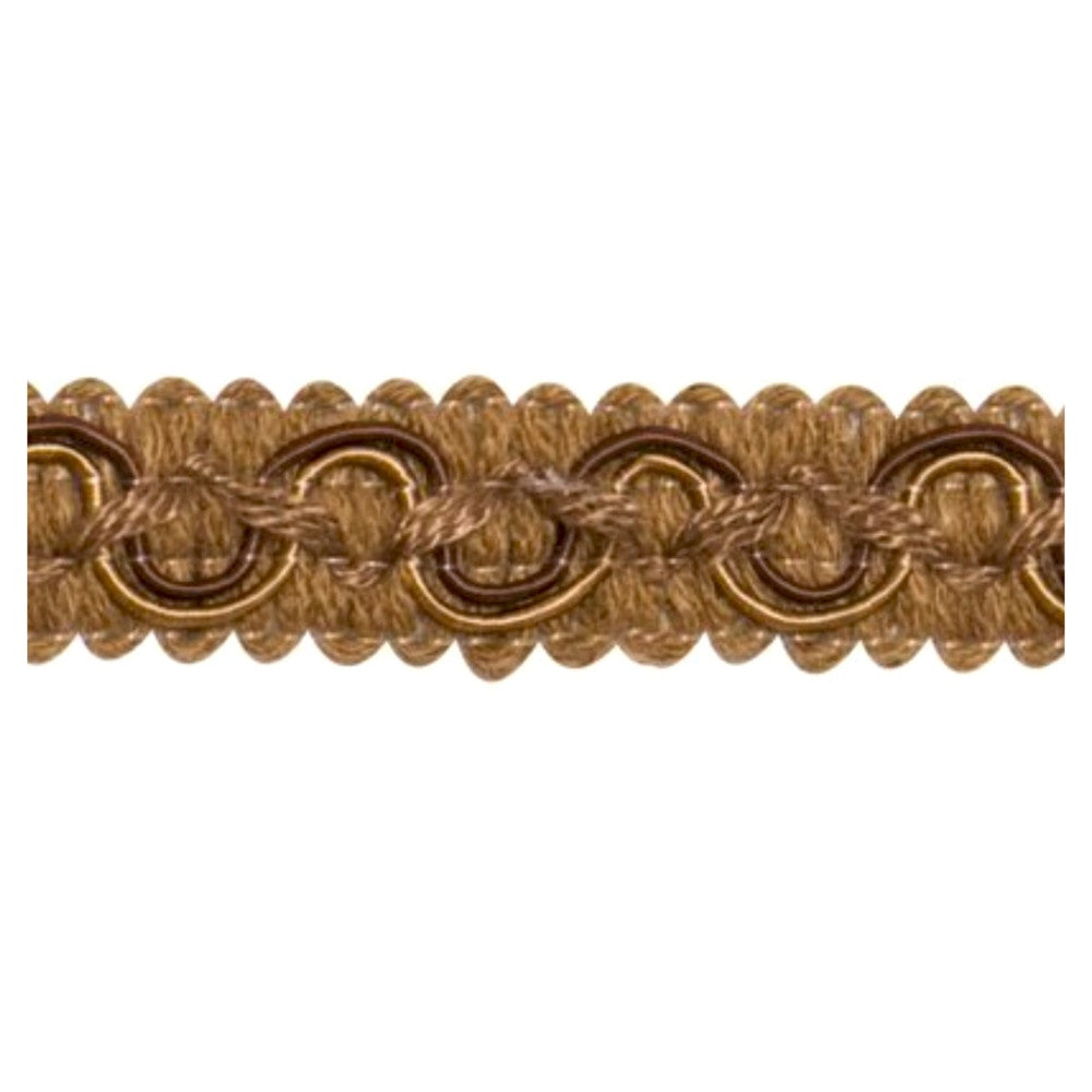 04007 Brown by Europatex Designer Fabric Portofino 50% Viscose, 50% Cotton 0.63 inches - Swanky Fabrics -