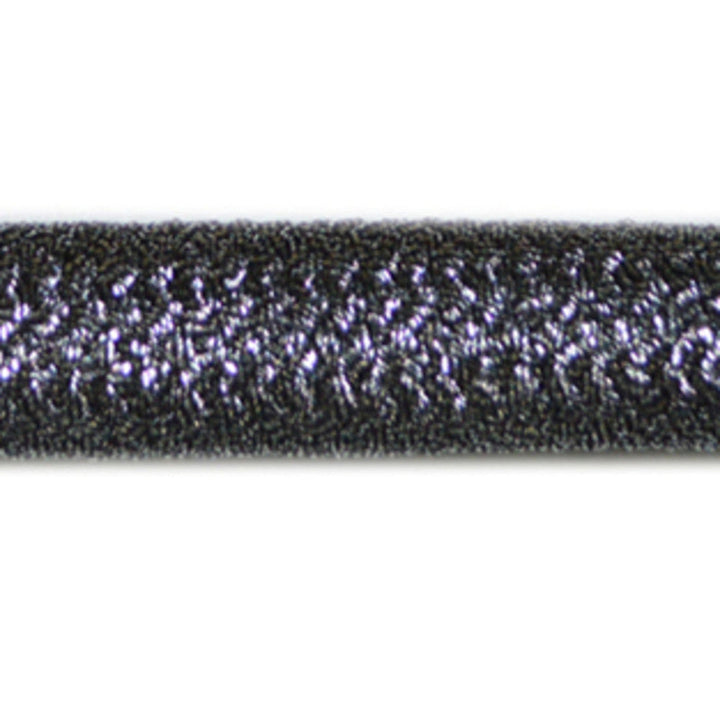 0830 Titanium by Europatex Designer Fabric Metallic 100% Polyester 0.50 inches - Swanky Fabrics -