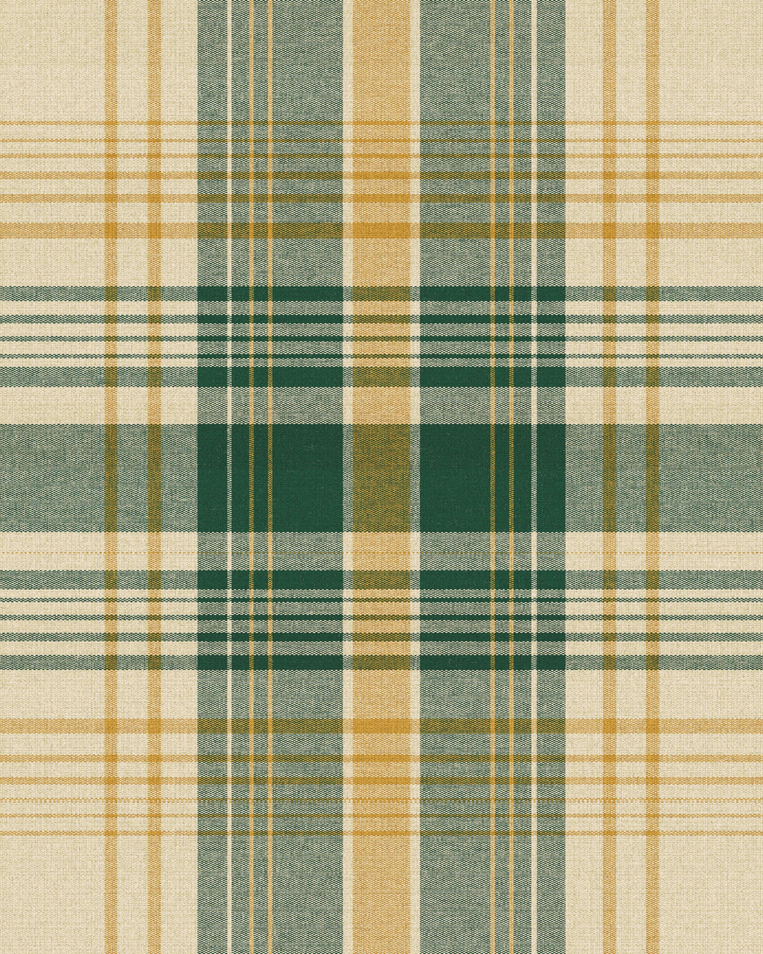 MONTEREY Taupe Wallpaper (WP30090) by Mind The Gap | WP30090 | WOODSTOCK '69 | 1 roll x 52x1000 cm / 20.5x393.7 in | 0.52m / 20.5in | 10m / 393.7in | 5.20sqm / 55.9sq ft | 50cm / 19.6in | Taupe, Green, Yellow | Non-woven Satin | Paste the wall | 1-roll in a box | Fabric Carolina | https://www.fabriccarolina.com/