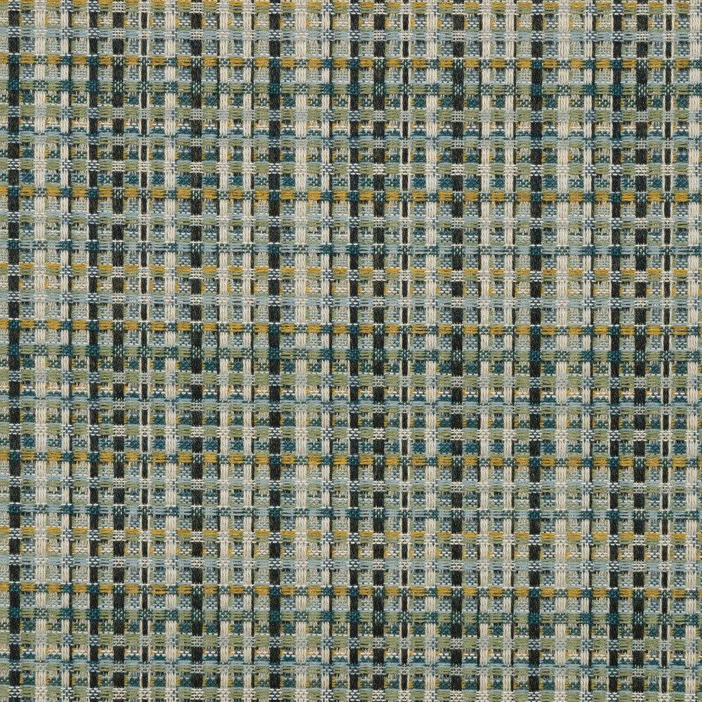 16009-0002 Principle Lagoon by Sunbrella Designer Fabric Sunbrella® Acrylic, Sunbrella® Polyester, Sunbrella® Non-Phthalate PVC USA or Imported 5-Year Horizontal: and Vertical: 54 in. - Swanky Fabrics -