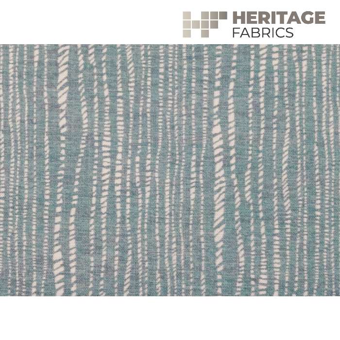 Nevis Cornflower by Heritage Fabric - 100% Cotton Turkey 18,000 Horizontal: 6.75" and Vertical: 6.75" 54" - Fabric Carolina -