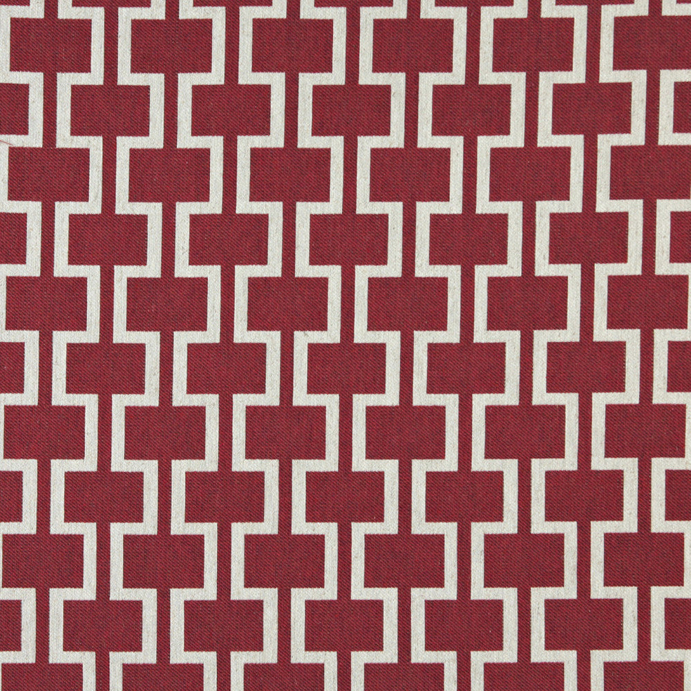 10006-01 by Charlotte Designer Fabric Vogue 60% Cotton, 30% Polyester, 10% Flax Made In USA Exceeds 200,000 Wyzenbeek Rubs (Heavy Duty) Horizontal: 3" x Vertical: 3.5" 54 Inches - Swanky Fabrics -