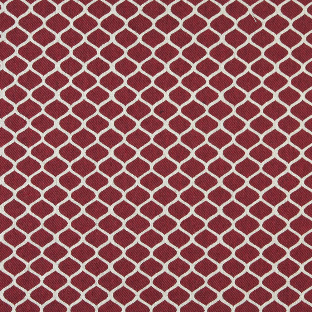 10008-01 by Charlotte Designer Fabric Vogue 60% Cotton, 30% Polyester, 10% Flax Made In USA Exceeds 200,000 Wyzenbeek Rubs (Heavy Duty) Horizontal: 1.5" x Vertical: 1.5" 54 Inches - Swanky Fabrics -