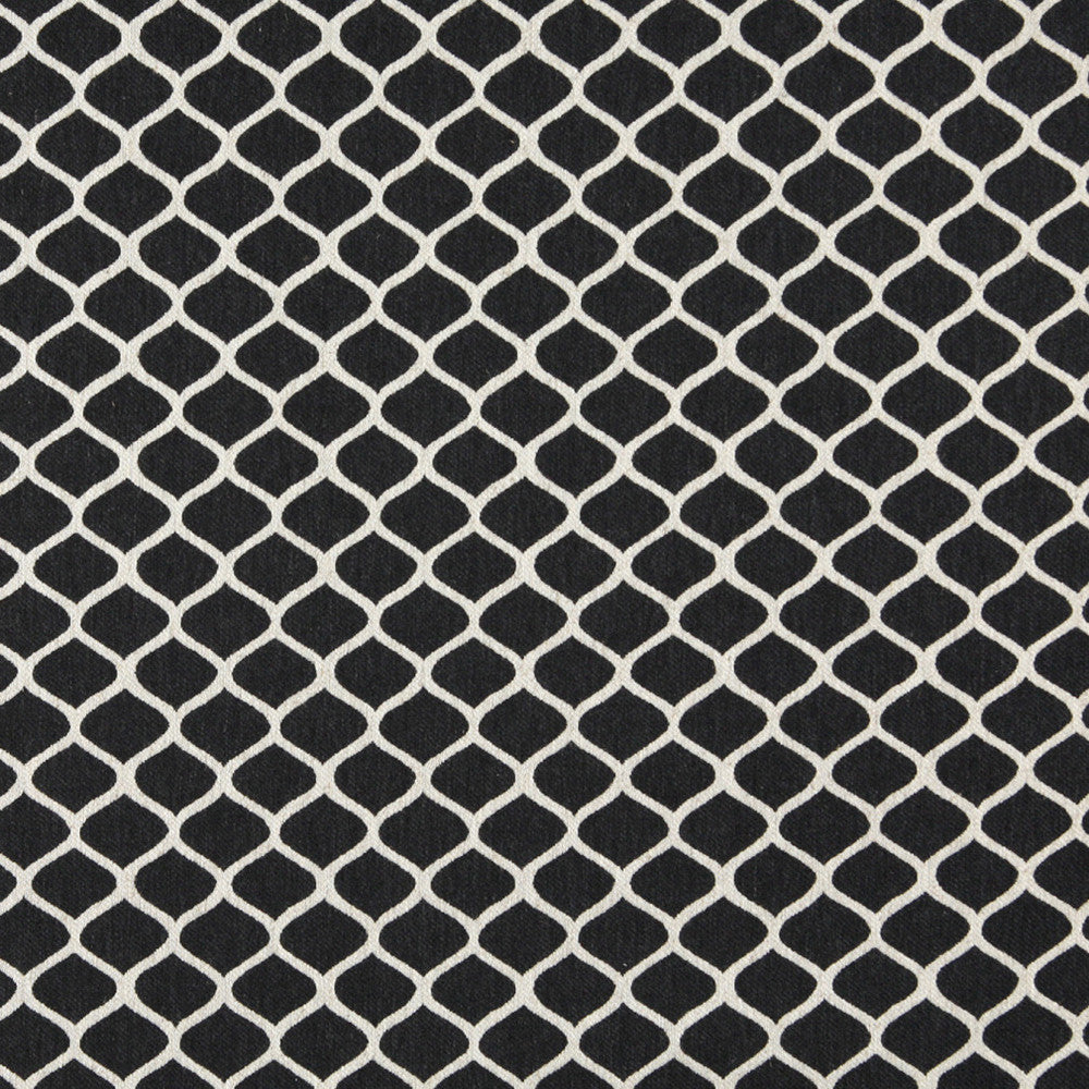 10008-07 by Charlotte Designer Fabric Vogue 60% Cotton, 30% Polyester, 10% Flax Made In USA Exceeds 200,000 Wyzenbeek Rubs (Heavy Duty) Horizontal: 1.5" x Vertical: 1.5" 54 Inches - Swanky Fabrics -