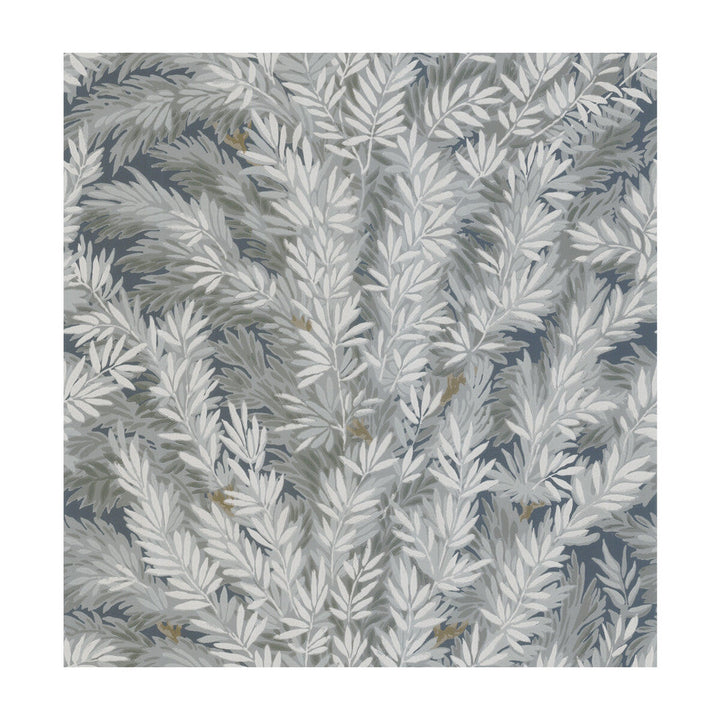 Florencecourt Charcoal by Cole & Son Designer Wallcovering COLE & SON ARCHIVE ANTHOLOGY PAPER - 100% United Kingdom Horizontal: and Vertical: 21 20.5 - Swanky Fabrics -