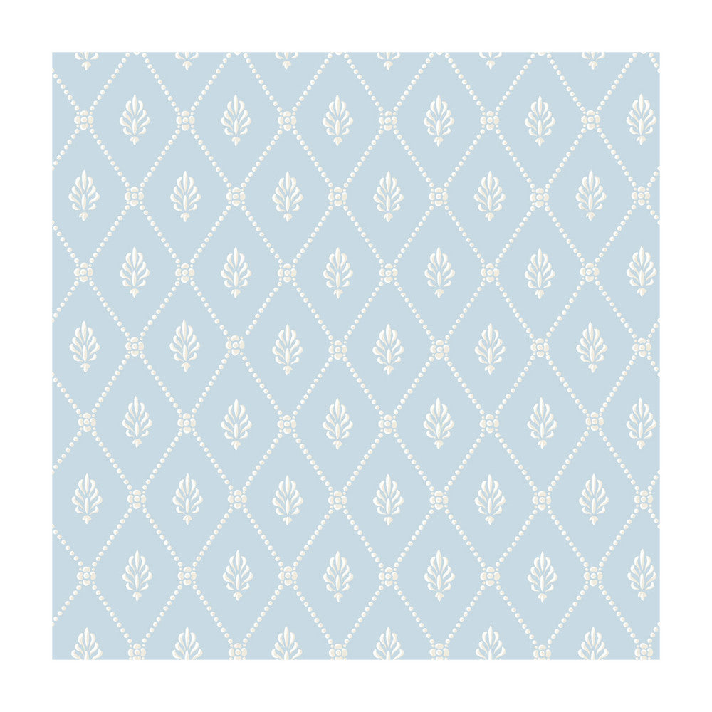 Alma Blue by Cole & Son Designer Wallcovering COLE & SON ARCHIVE ANTHOLOGY PAPER - 100% United Kingdom - Horizontal: - and Vertical: 5.2 20.5 - Swanky Fabrics -