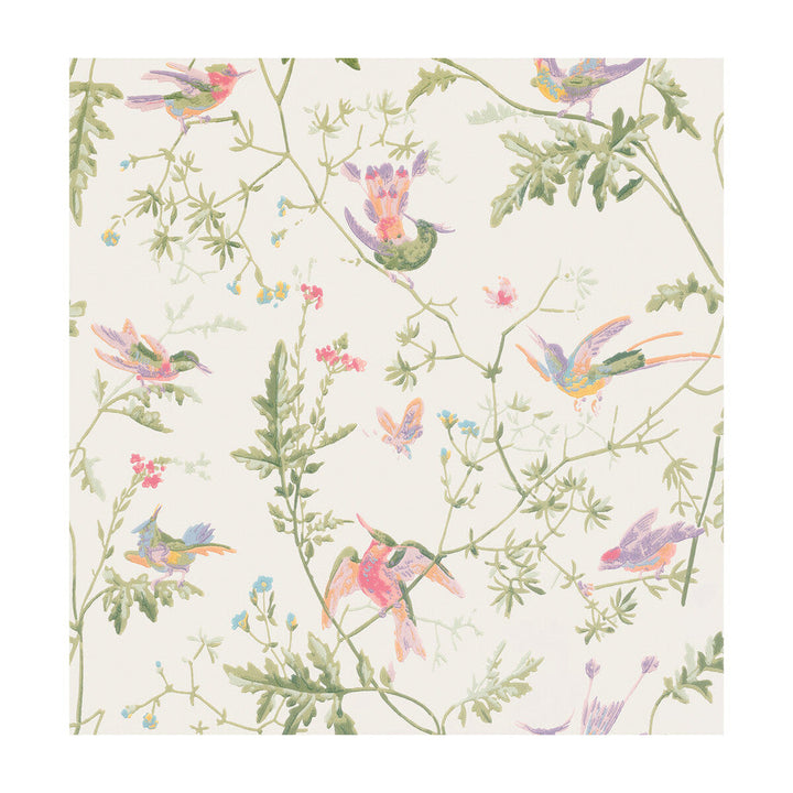 Hummingbirds Soft Multi-Colour by Cole & Son Wallcovering Cole & Son Wallcovering Hummingbirds Soft Multi-ColourWallcovering COLE & SON ARCHIVE ANTHOLOGY PAPER - 100% United Kingdom </p><p>Repeat: H: , V: 21.1 20.5 - Fabric Carolina -