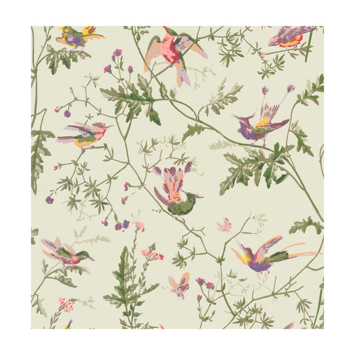 Hummingbirds Green Multi-Colour by Cole & Son Wallcovering Cole & Son Wallcovering Hummingbirds Green Multi-ColourWallcovering COLE & SON ARCHIVE ANTHOLOGY PAPER - 100% United Kingdom </p><p>Repeat: H: , V: 21.1 20.5 - Fabric Carolina -