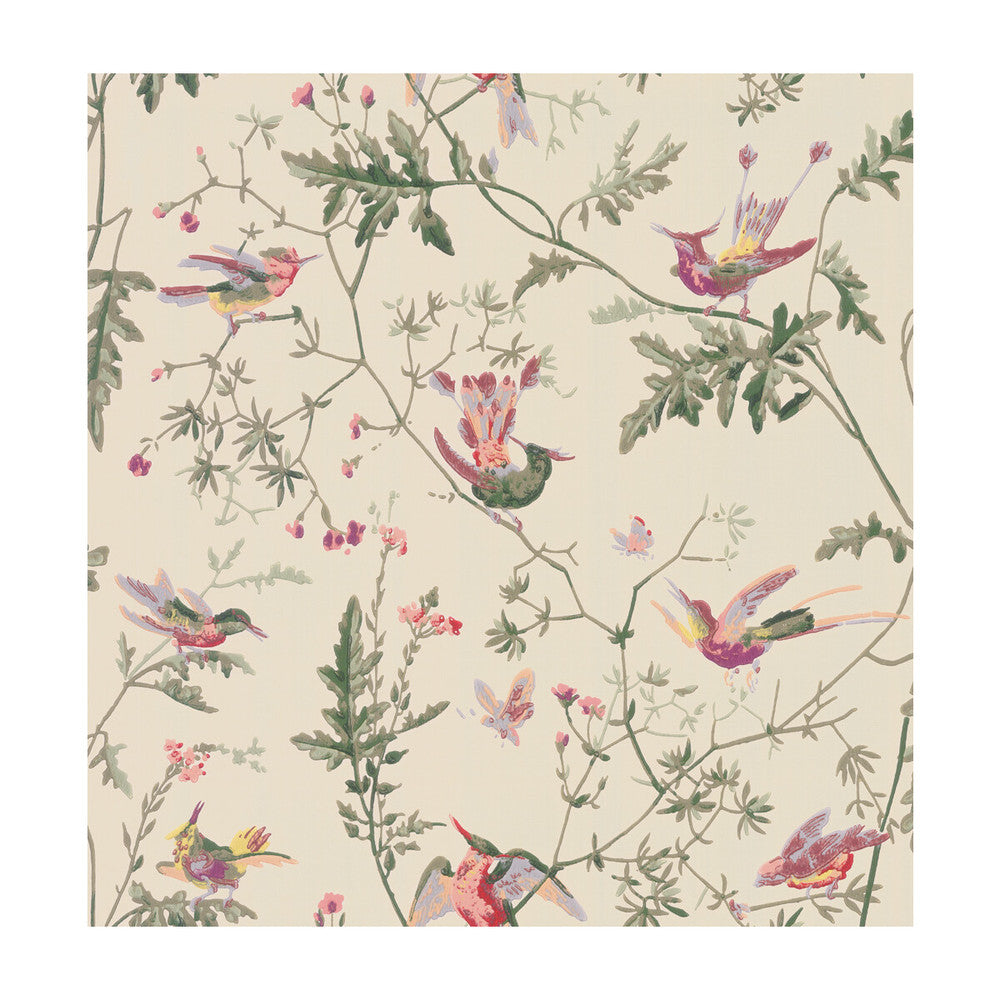Hummingbirds Original Multi-Colour by Cole & Son Wallcovering Cole & Son Wallcovering Hummingbirds Original Multi-ColourWallcovering COLE & SON ARCHIVE ANTHOLOGY PAPER - 100% United Kingdom </p><p>Repeat: H: , V: 21.1 20.5 - Fabric Carolina -