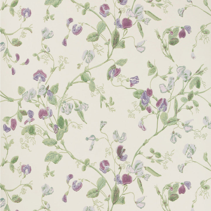 Sweet Pea Violet by Cole & Son Designer Wallcovering COLE & SON ARCHIVE ANTHOLOGY PAPER - 100% United Kingdom - Horizontal: - and Vertical: 15 20.5 - Swanky Fabrics -