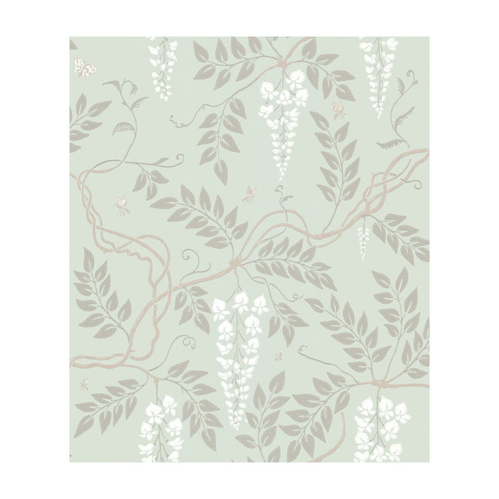 Egerton Duck Egg by Cole & Son Designer Wallcovering COLE & SON ARCHIVE ANTHOLOGY PAPER - 100% United Kingdom Horizontal: and Vertical: 24 20.5 - Swanky Fabrics -