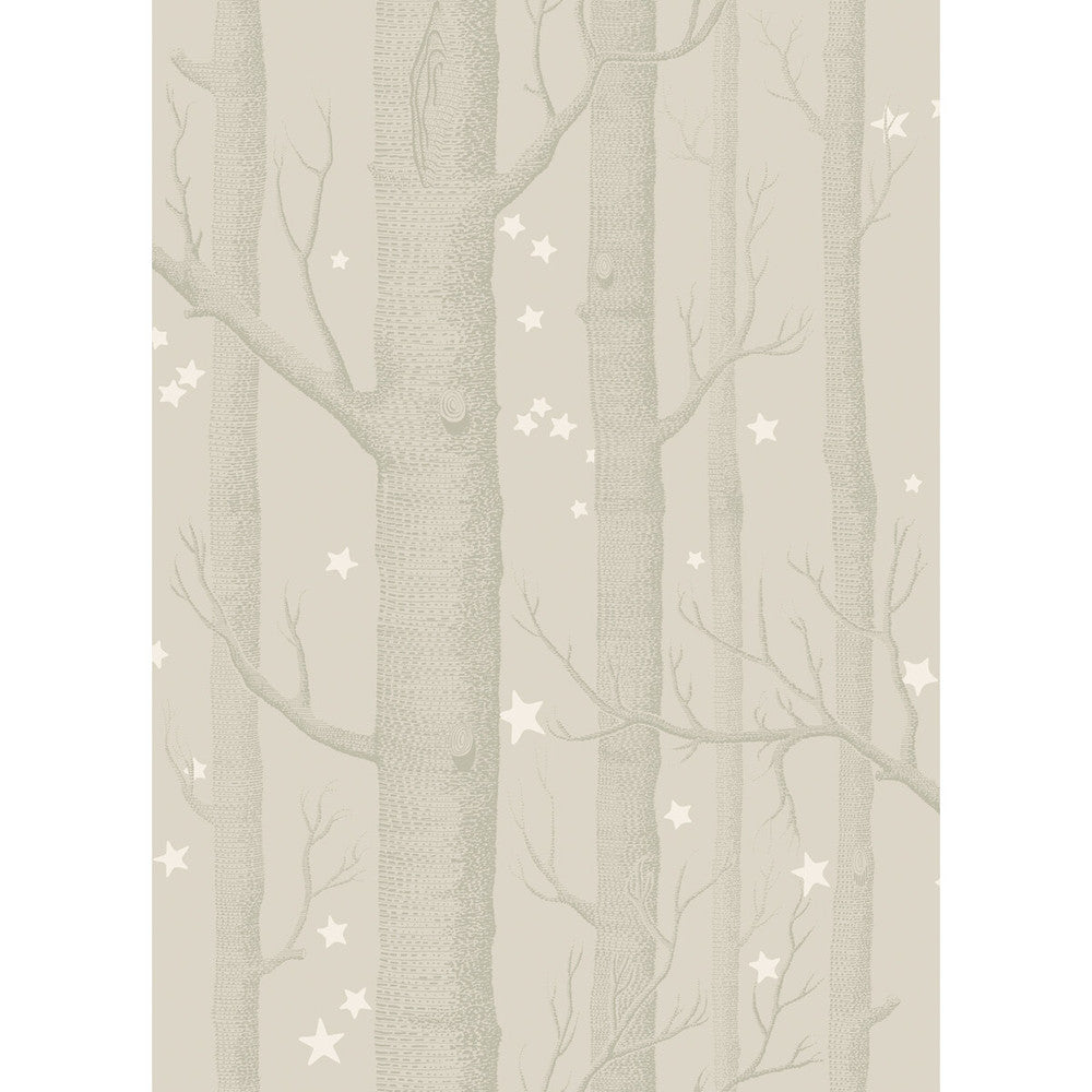Woods & Stars Grey by Cole & Son Wallcovering Cole & Son Wallcovering Woods & Stars GreyWallcovering COLE & SON WHIMSICAL PAPER - 100% United Kingdom </p><p>Repeat: H: , V: 28.3 20.5 - Fabric Carolina -