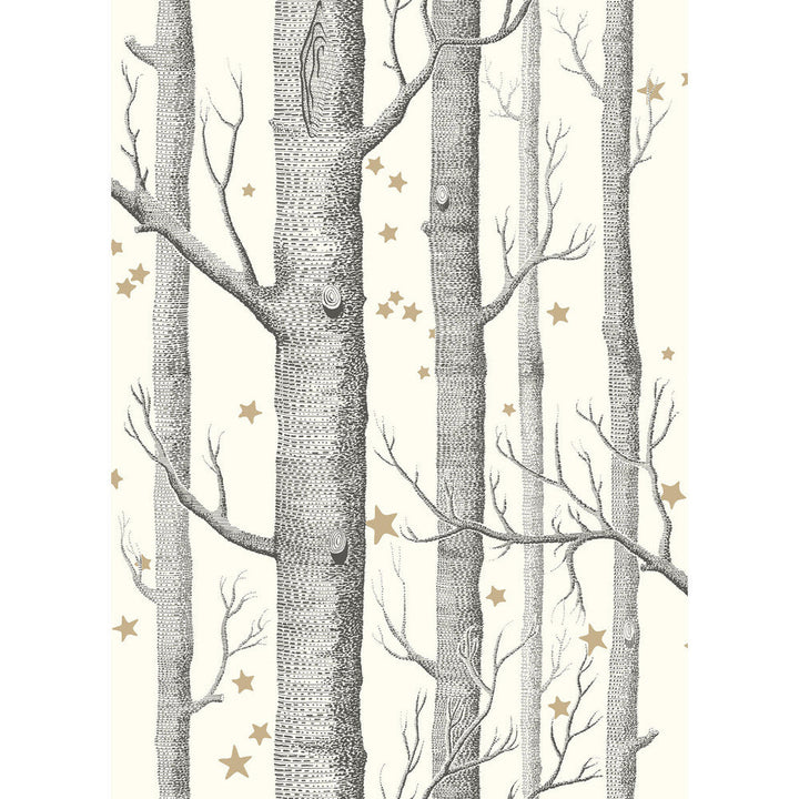 Woods & Stars Black &White by Cole & Son Wallcovering Cole & Son Wallcovering Woods & Stars Black &WhiteWallcovering COLE & SON WHIMSICAL PAPER - 100% United Kingdom </p><p>Repeat: H: , V: 28.3 20.5 - Fabric Carolina -