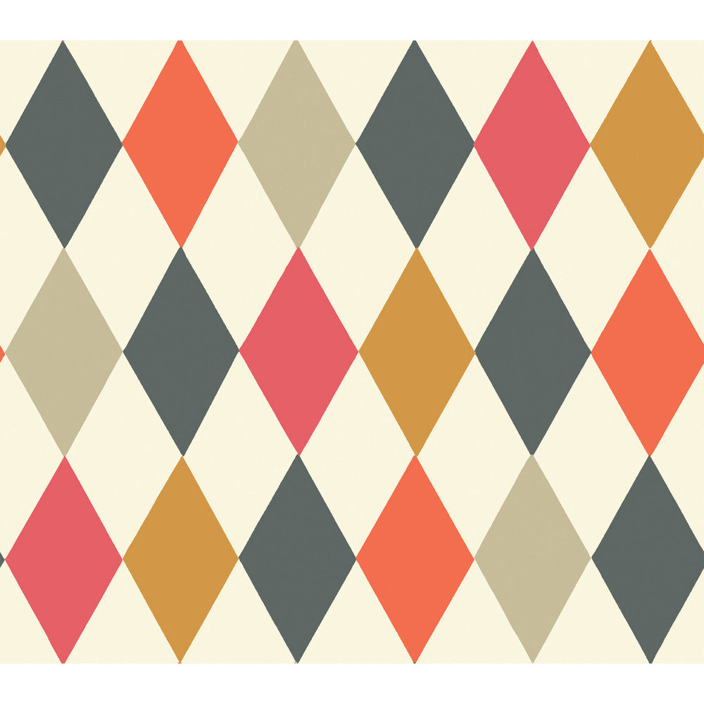 Punchinello Multi-Colour by Cole & Son Wallcovering Cole & Son Wallcovering Punchinello Multi-ColourWallcovering COLE & SON WHIMSICAL PAPER - 100% United Kingdom </p><p>Repeat: H: , V: 18.1 20.5 - Fabric Carolina -