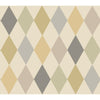 Cole & Son Wallpaper Punchinello Metal On Lin