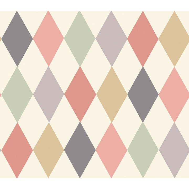 Punchinello Coral & Grn by Cole & Son Wallcovering Cole & Son Wallcovering Punchinello Coral & GrnWallcovering COLE & SON WHIMSICAL PAPER - 100% United Kingdom </p><p>Repeat: H: , V: 18.1 20.5 - Fabric Carolina -