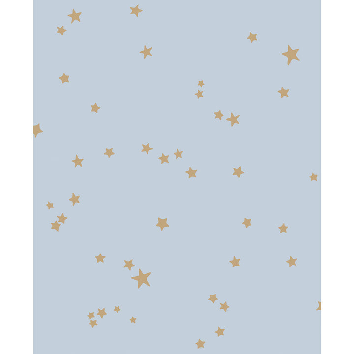 Stars Powder Blue by Cole & Son Designer Wallcovering COLE & SON WHIMSICAL PAPER - 100% United Kingdom Horizontal: and Vertical: 25.2 20.5 - Swanky Fabrics -