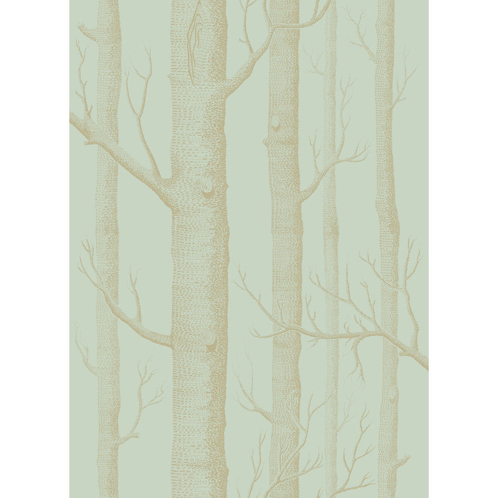 Woods Green/Gold by Cole & Son Designer Wallcovering COLE & SON WHIMSICAL PAPER - 100% United Kingdom - Horizontal: - and Vertical: 28.3 20.5 - Swanky Fabrics -