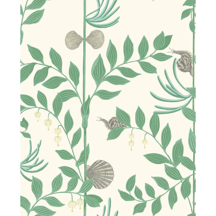 Secret Garden Dark Green by Cole & Son Designer Wallcovering COLE & SON WHIMSICAL PAPER - 100% United Kingdom - Horizontal: - and Vertical: 25.2 20.5 - Swanky Fabrics -