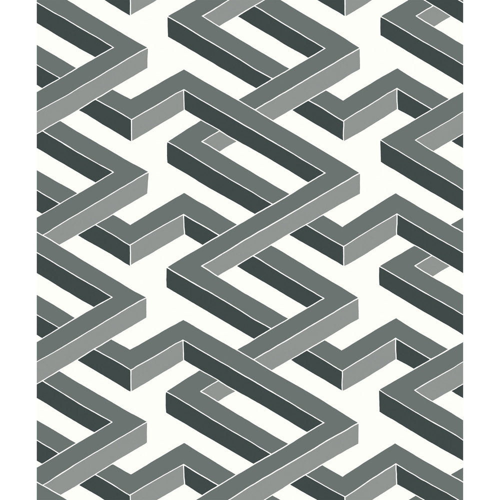 Luxor Black And White by Cole & Son Wallcovering Cole & Son Wallcovering Luxor Black And WhiteWallcovering COLE & SON GEOMETRIC II PAPER - 100% United Kingdom </p><p>Repeat: H: , V: 12 20.5 - Fabric Carolina -