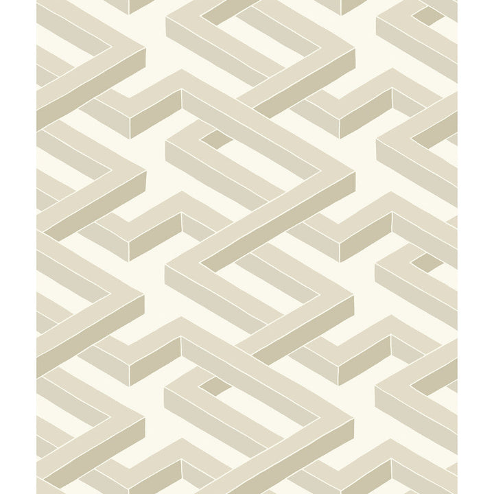 Luxor White by Cole & Son Designer Wallcovering COLE & SON GEOMETRIC II PAPER - 100% United Kingdom - Horizontal: - and Vertical: 12 20.5 - Swanky Fabrics -