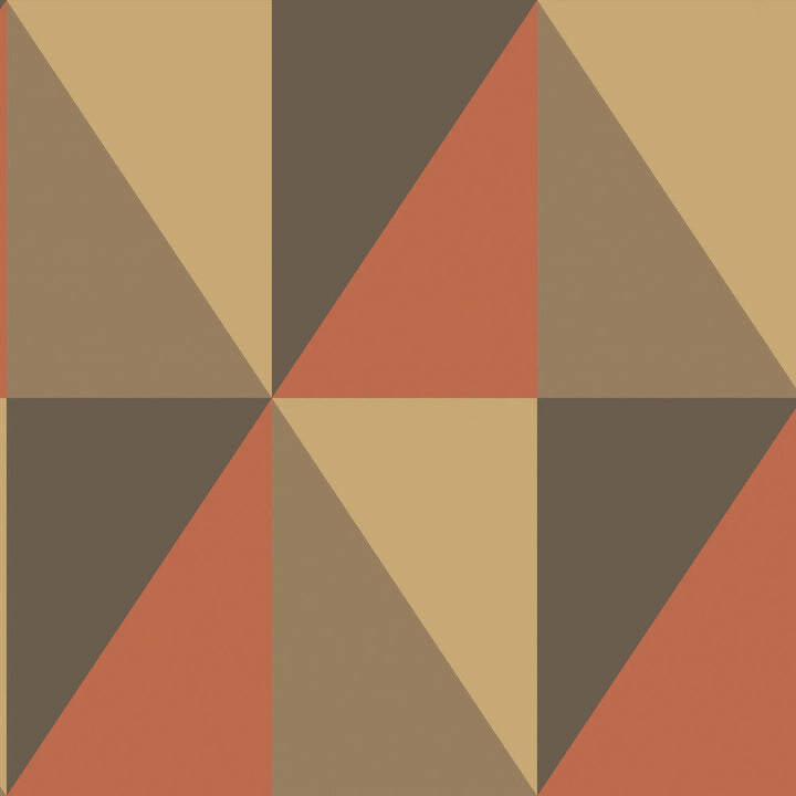 Apex Grand Brick And Black by Cole & Son Designer Wallcovering COLE & SON GEOMETRIC II PAPER - 100% United Kingdom - Horizontal: - and Vertical: 27 27 - Swanky Fabrics -
