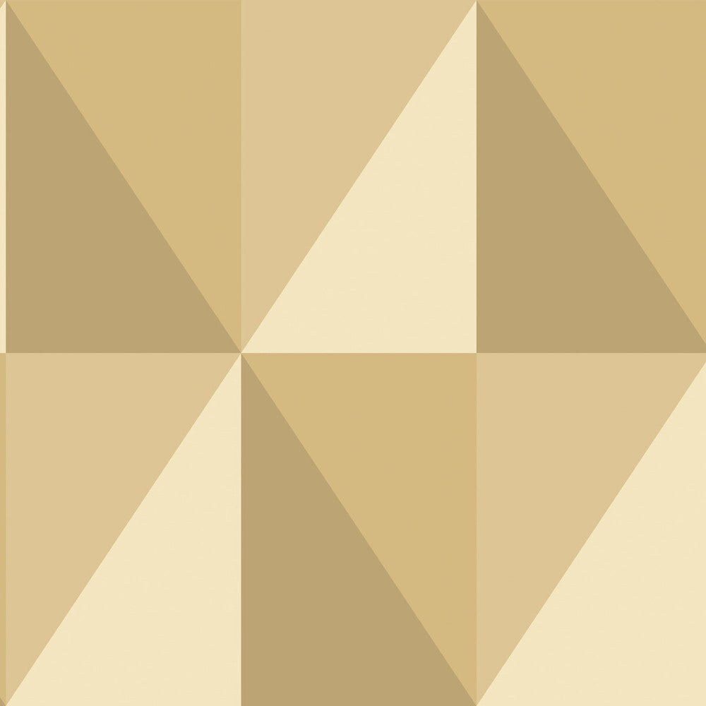 Apex Grand Gold by Cole & Son Designer Wallcovering COLE & SON GEOMETRIC II PAPER - 100% United Kingdom Horizontal: and Vertical: 27 27 - Swanky Fabrics -