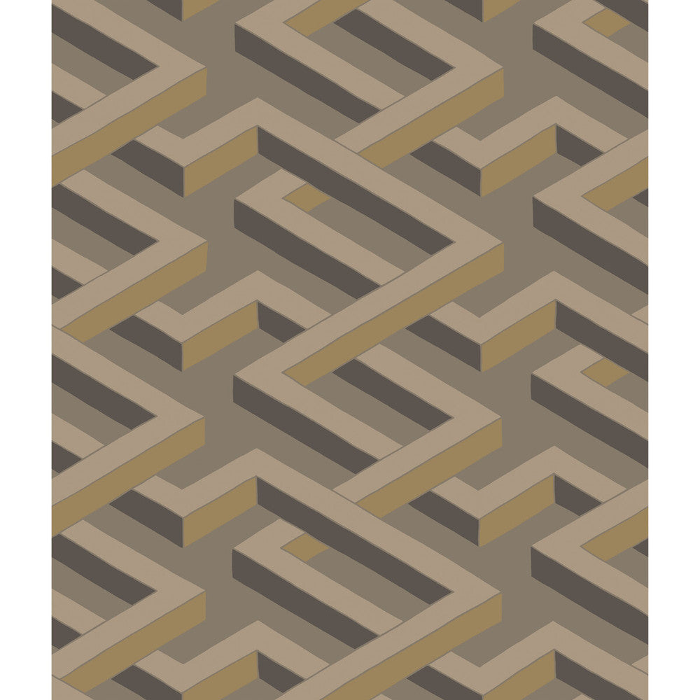 Luxor Linen by Cole & Son Designer Wallcovering COLE & SON GEOMETRIC II PAPER - 100% United Kingdom Horizontal: and Vertical: 12 20.5 - Swanky Fabrics -