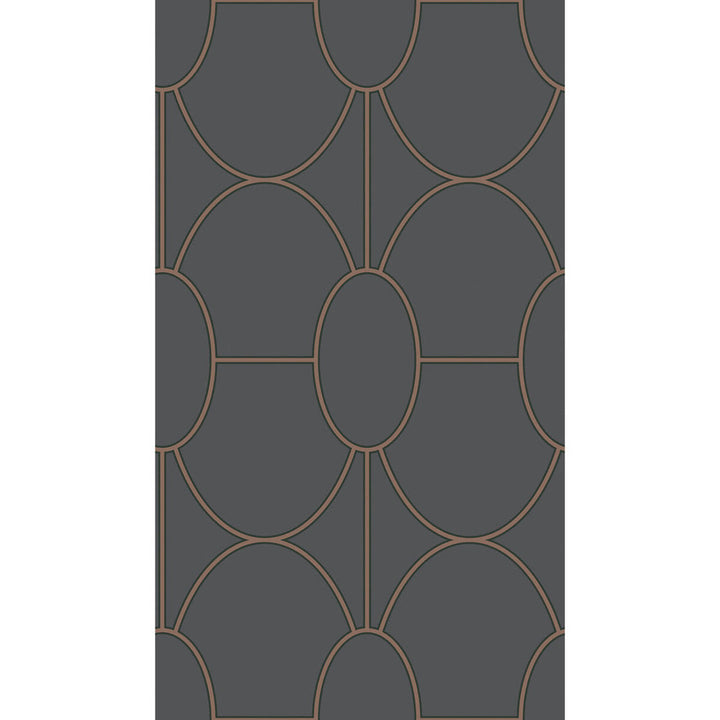 Riviera Charcoal by Cole & Son Wallcovering Cole & Son Wallcovering Riviera CharcoalWallcovering COLE & SON GEOMETRIC II PAPER - 100% United Kingdom </p><p>Repeat: H: , V: 18 20.5 - Fabric Carolina -