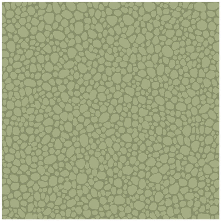 Pebble Dark Olive by Cole & Son Designer Wallcovering COLE & SON LANDSCAPE PLAINS PAPER - 100% United Kingdom Horizontal: and Vertical: 5.1 20.5 - Swanky Fabrics -