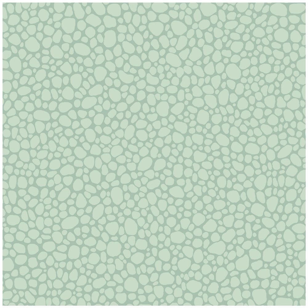 Pebble Print Room Blue by Cole & Son Designer Wallcovering COLE & SON LANDSCAPE PLAINS PAPER - 100% United Kingdom Horizontal: and Vertical: 5.1 20.5 - Swanky Fabrics -