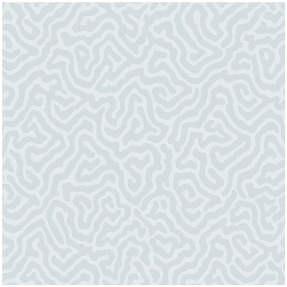 Coral Powder Blue by Cole & Son Designer Wallcovering COLE & SON LANDSCAPE PLAINS PAPER - 100% United Kingdom - Horizontal: - and Vertical: 4.2 20.5 - Swanky Fabrics -