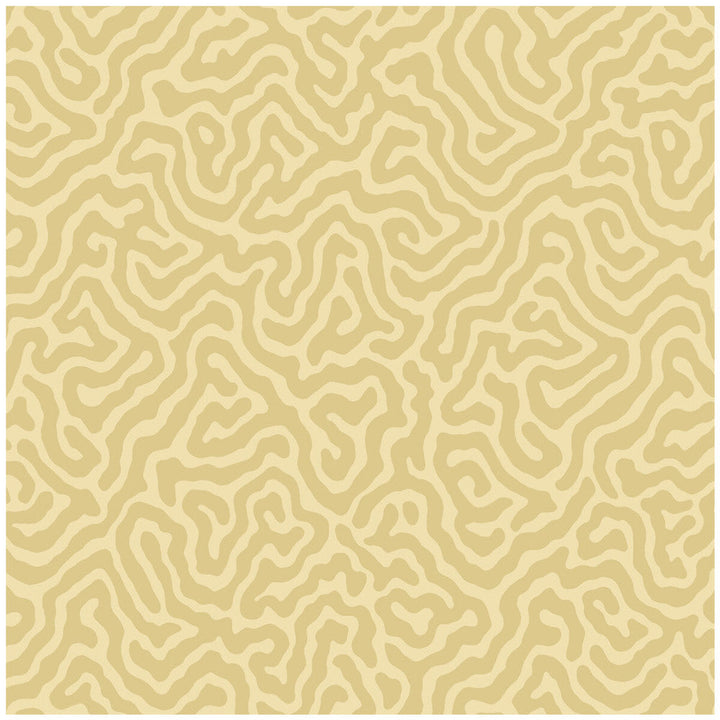Coral Ochre by Cole & Son Designer Wallcovering COLE & SON LANDSCAPE PLAINS PAPER - 100% United Kingdom - Horizontal: - and Vertical: 4.2 20.5 - Swanky Fabrics -