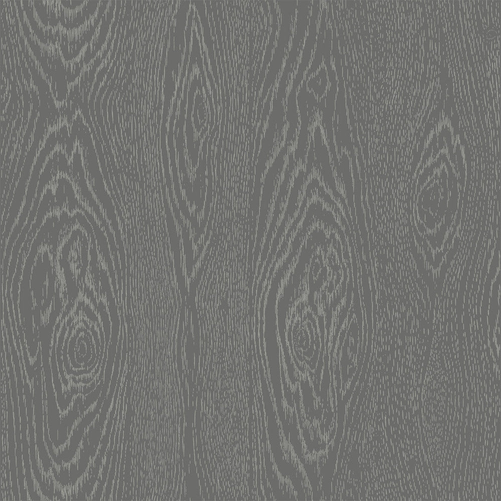 Wood Grain Black And Silver by Cole & Son Designer Wallcovering COLE & SON CURIO PAPER - 100% United Kingdom - Horizontal: - and Vertical: 21 21 - Swanky Fabrics -