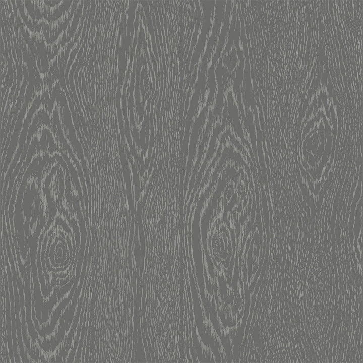 Wood Grain Black And Silver by Cole & Son Designer Wallcovering COLE & SON CURIO PAPER - 100% United Kingdom Horizontal: and Vertical: 21 21 - Swanky Fabrics -