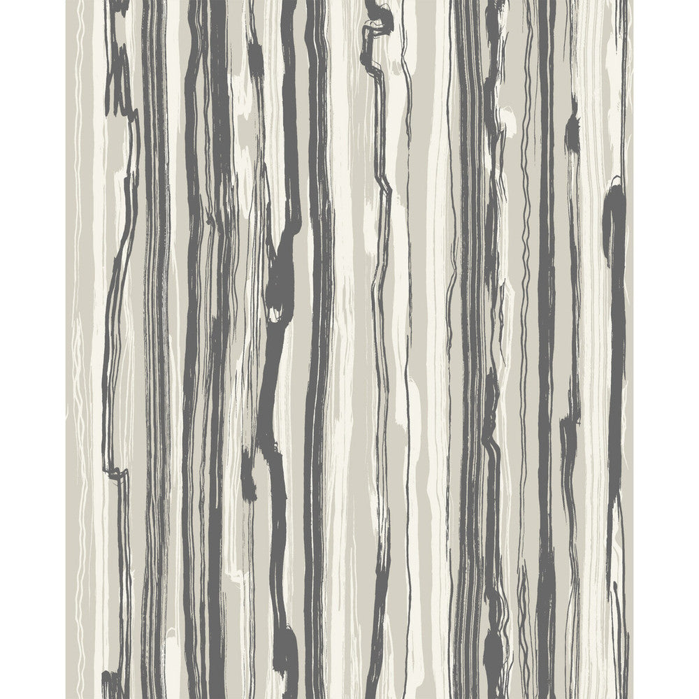 Strand Black & White by Cole & Son Designer Wallcovering COLE & SON CURIO PAPER - 100% United Kingdom Horizontal: and Vertical: 25.2 20.5 - Swanky Fabrics -