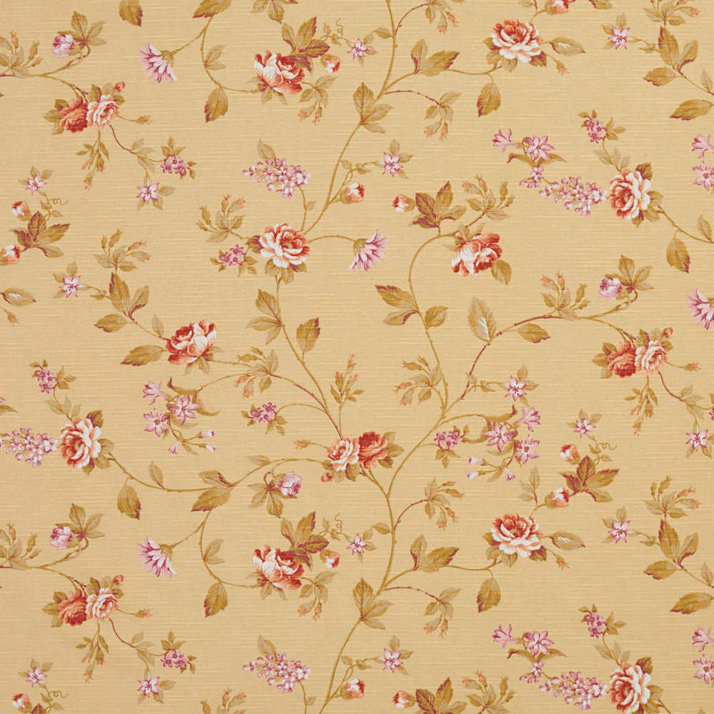 10890-01 by Charlotte Designer Fabric Botanical Prints 60% Cotton, 40% Polyester Spain Exceeds 80,000 Wyzenbeek Rubs (Heavy Duty) Horizontal: 21" x Vertical: 23.5" 54 Inches - Swanky Fabrics -