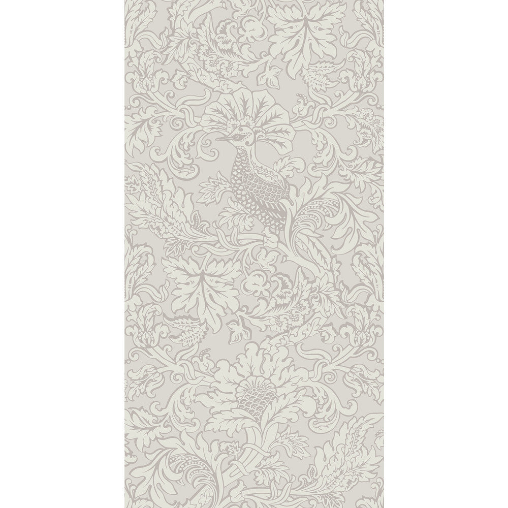 Balabina Stone by Cole & Son Designer Wallcovering COLE & SON MARIINSKY DAMASK PAPER - 100% United Kingdom Horizontal: and Vertical: 40 20.5 - Swanky Fabrics -