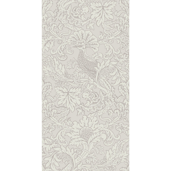Balabina Stone by Cole & Son Designer Wallcovering COLE & SON MARIINSKY DAMASK PAPER - 100% United Kingdom - Horizontal: - and Vertical: 40 20.5 - Swanky Fabrics -