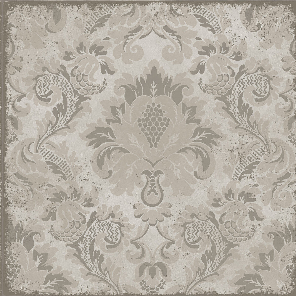 Stravinsky Gilver by Cole & Son Designer Wallcovering COLE & SON MARIINSKY DAMASK PAPER - 100% United Kingdom Horizontal: and Vertical: 20.5 20.5 - Swanky Fabrics -