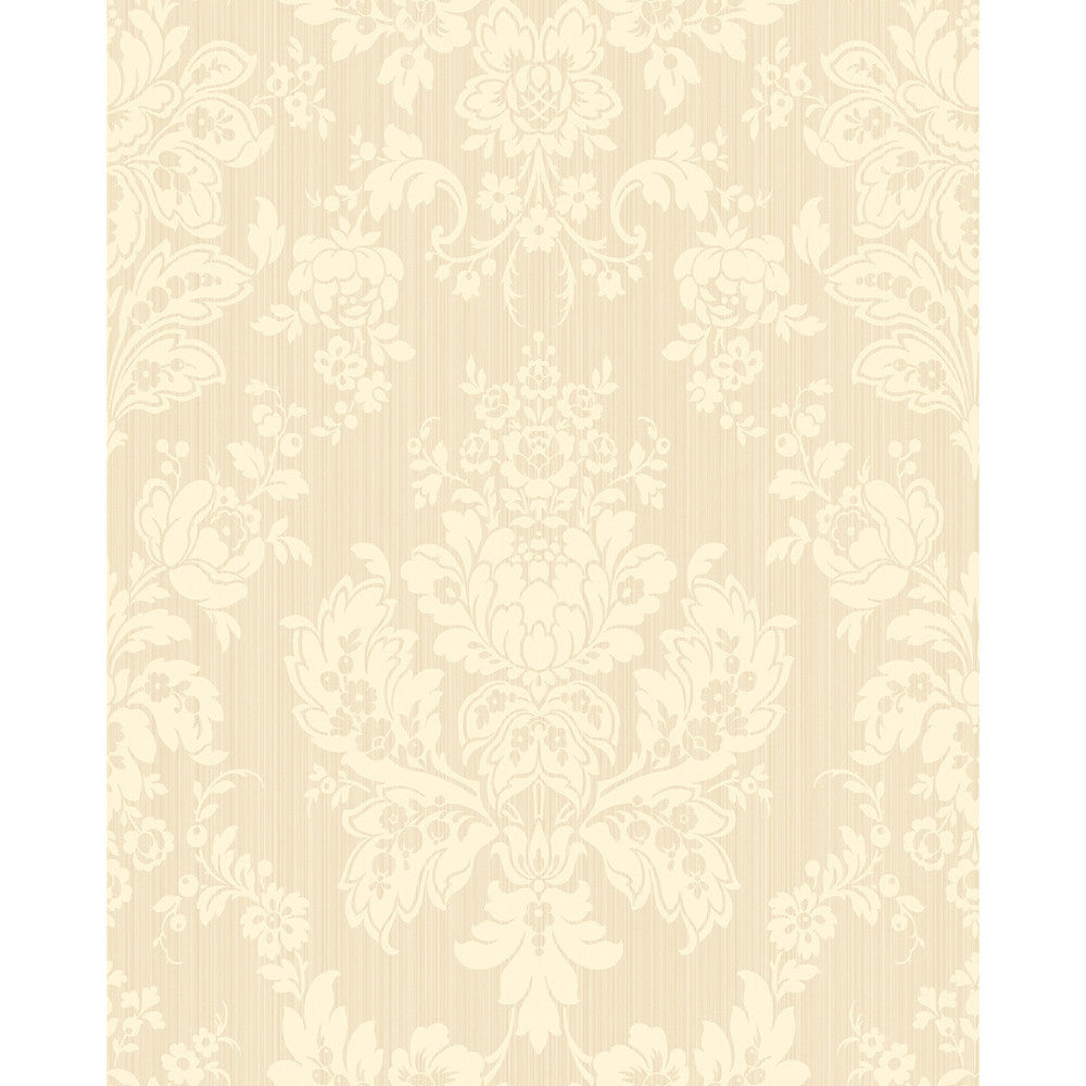 Giselle Champagne by Cole & Son Designer Wallcovering COLE & SON MARIINSKY DAMASK PAPER - 100% United Kingdom - Horizontal: - and Vertical: 25.25 20.5 - Swanky Fabrics -
