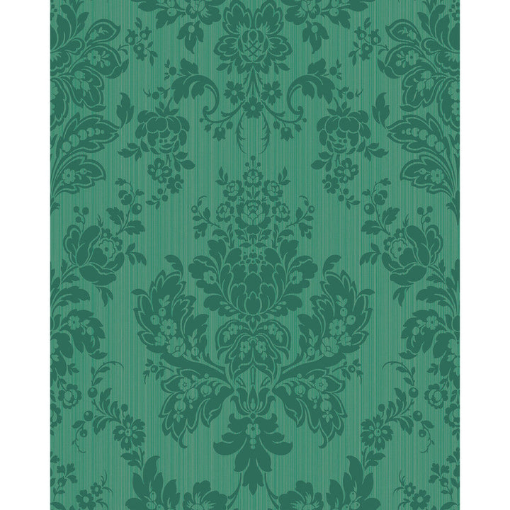 Giselle Forest Green by Cole & Son Wallcovering Cole & Son Wallcovering Giselle Forest GreenWallcovering COLE & SON MARIINSKY DAMASK PAPER - 100% United Kingdom </p><p>Repeat: H: , V: 25.25 20.5 - Fabric Carolina -