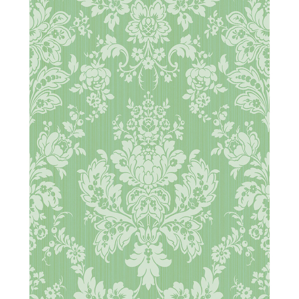Giselle Leaf Green by Cole & Son Wallcovering Cole & Son Wallcovering Giselle Leaf GreenWallcovering COLE & SON MARIINSKY DAMASK PAPER - 100% United Kingdom </p><p>Repeat: H: , V: 25.25 20.5 - Fabric Carolina -