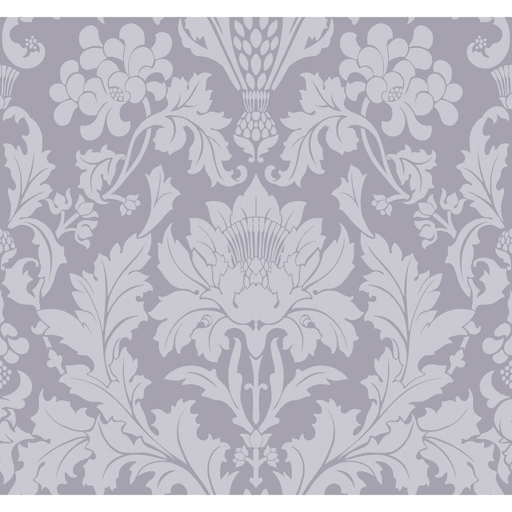 Fonteyn Mink by Cole & Son Designer Wallcovering COLE & SON MARIINSKY DAMASK PAPER - 100% United Kingdom - Horizontal: - and Vertical: 25.25 27 - Swanky Fabrics -