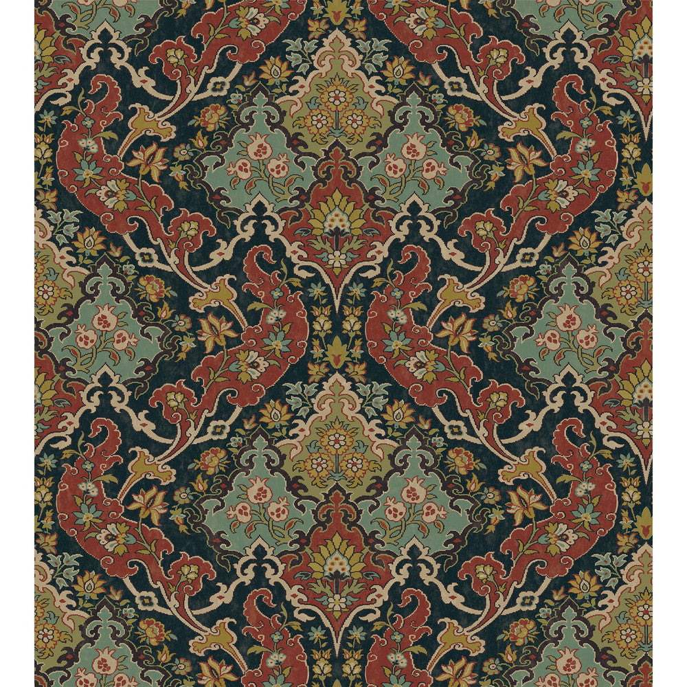 Pushkin Multi-Coloured by Cole & Son Wallcovering Cole & Son Wallcovering Pushkin Multi-ColouredWallcovering COLE & SON MARIINSKY DAMASK PAPER - 100% United Kingdom </p><p>Repeat: H: , V: 15 27 - Fabric Carolina -